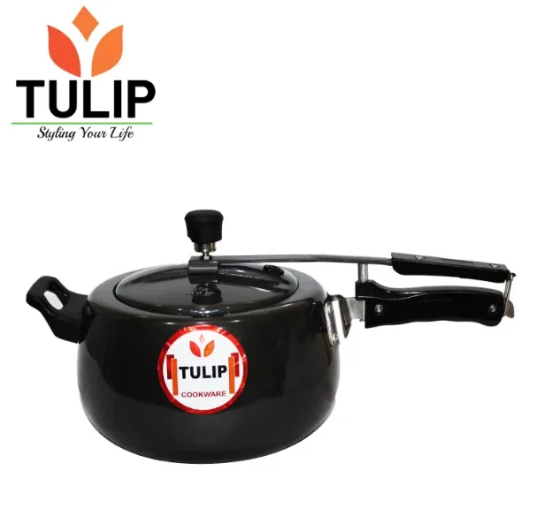 5Ltr Tulip Tulip Pressure Cooker Conturar Contura Hard Anodized Induction Based